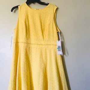 Yellow summer dress